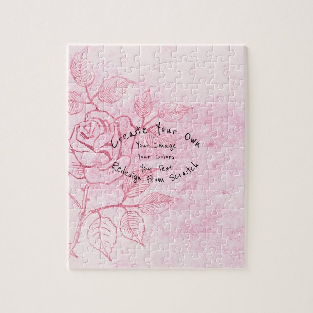 Quebra-cabeça Crie seu próprio personalizado (Vertical)