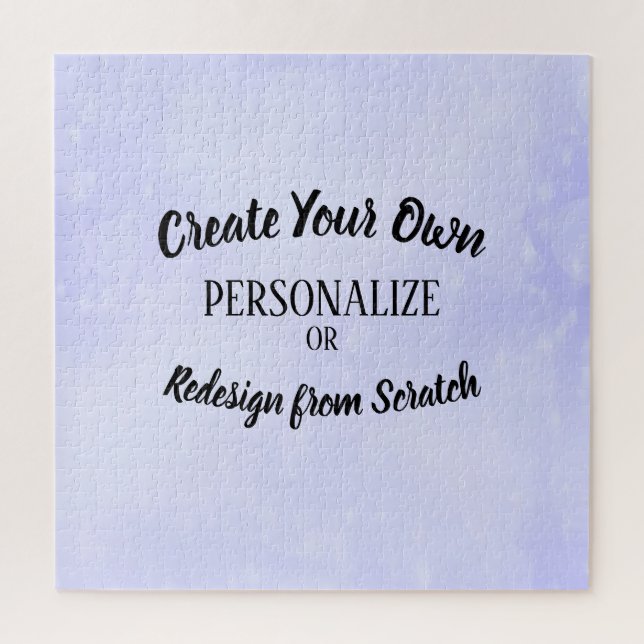 Quebra-cabeça Crie seu próprio personalizado (Vertical)