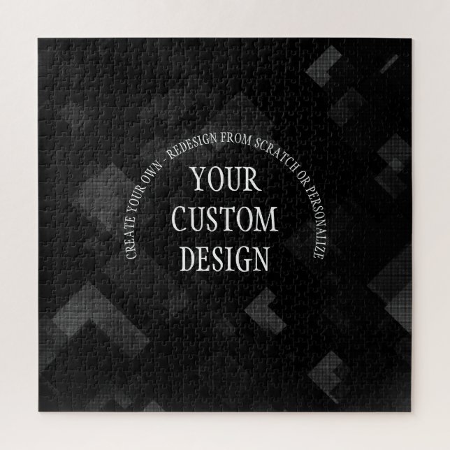 Quebra-cabeça Crie seu próprio personalizado projetado (Vertical)