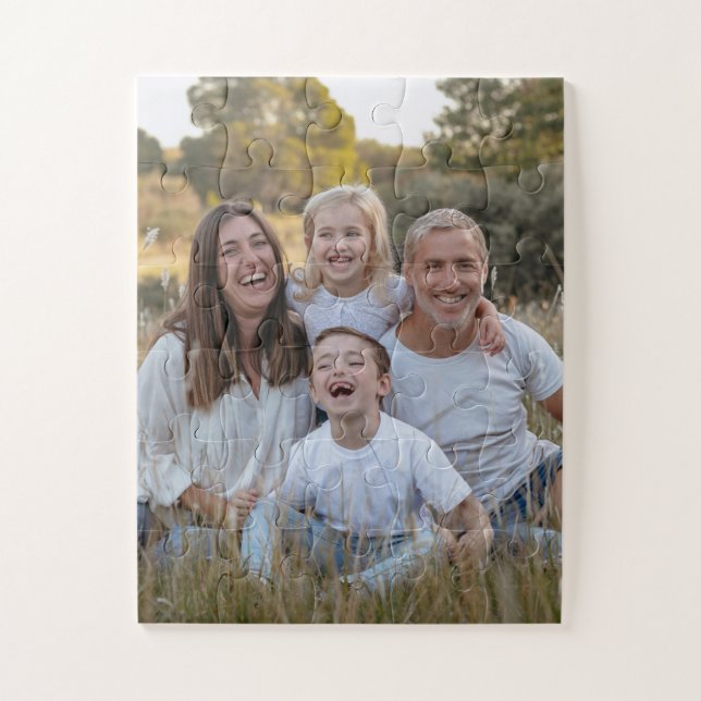 Quebra-cabeça Crie Seu Próprio Quadro Personalizado de Foto DIY (Vertical)