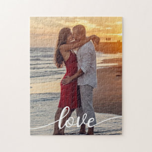 Quebra-cabeça Crie seu próprio script de amor Foto romântica de 