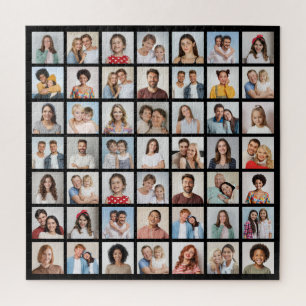 Quebra-cabeça Crie Sua Própria Colagem de 49 Fotos