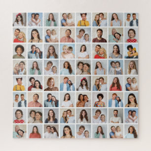 Quebra-cabeça Crie Sua Própria Colagem de 64 Fotos