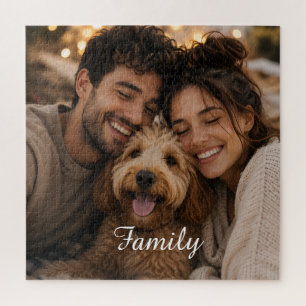 Quebra-cabeça Crie sua própria família personalizada