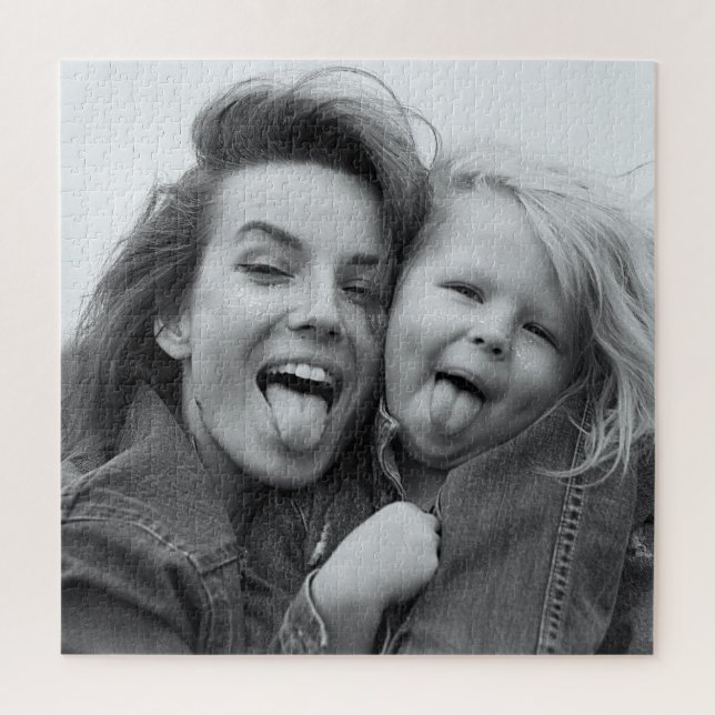 Quebra-cabeça Crie Sua Própria Foto Personalizada DIY (Vertical)