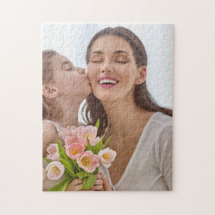 Quebra-cabeça Crie Sua Própria Foto Personalizada Mães e Eu