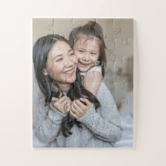 Quebra-cabeça Crie Sua Própria Foto Personalizada Mamãe e Eu