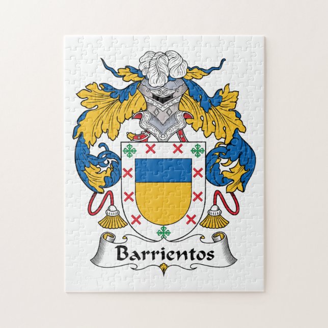 Quebra-cabeça Crista da família de Barrientos (Vertical)