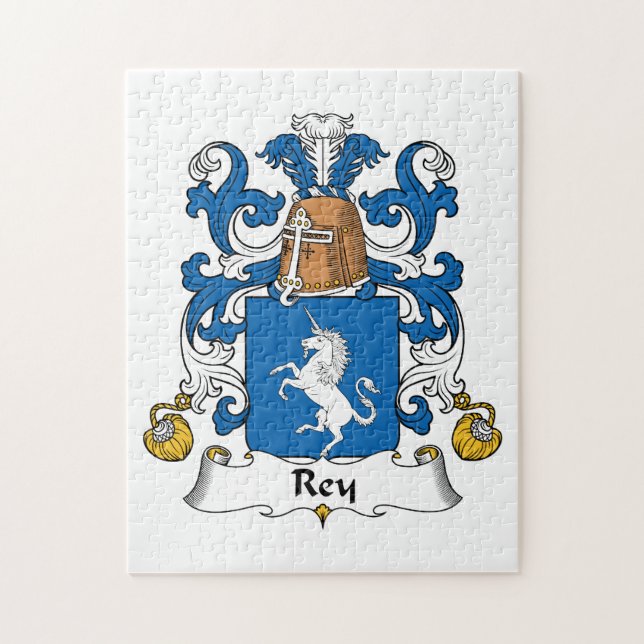 Quebra-cabeça Crista da família de Rey (Vertical)