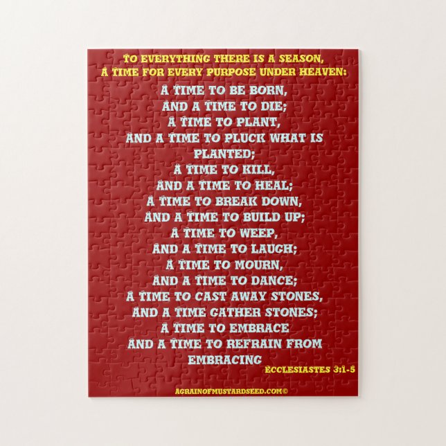 Quebra-cabeça Cristão (Vertical)