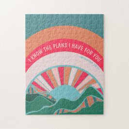 Quebra-cabeça Cristão Moderno Jeremiah Inspiracional