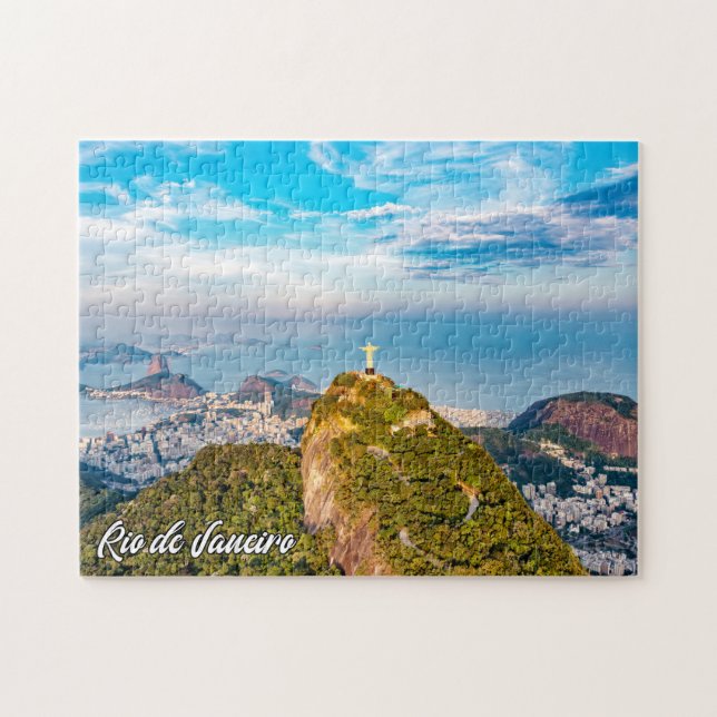 Quebra-cabeça Cristo do Reitor, Rio de Janeiro, Brasil (Horizontal)