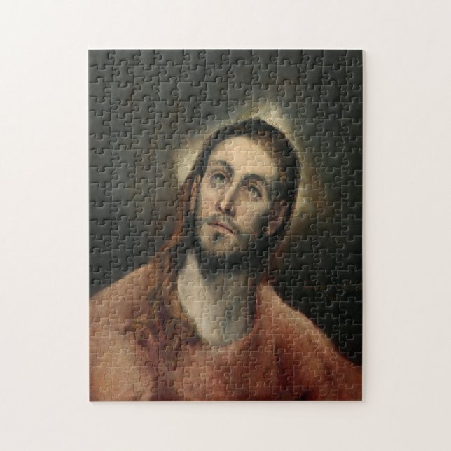 Quebra-cabeça Cristo na Oração por El Greco (Vertical)