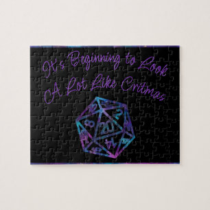 Quebra-cabeça Critérios RPG Nebula Fantasy Tabletop Gamer Dice