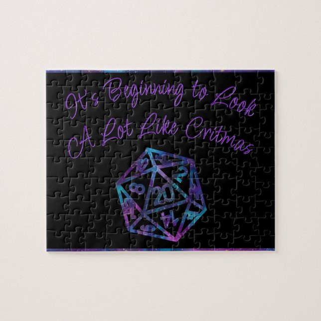 Quebra-cabeça Critérios RPG | Nebula Fantasy Tabletop Gamer Dice (Horizontal)