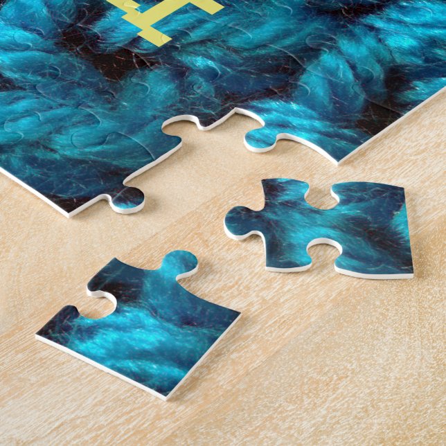 Quebra-cabeça Crochet dobro do viciado Part2 do Crochet (Lateral)