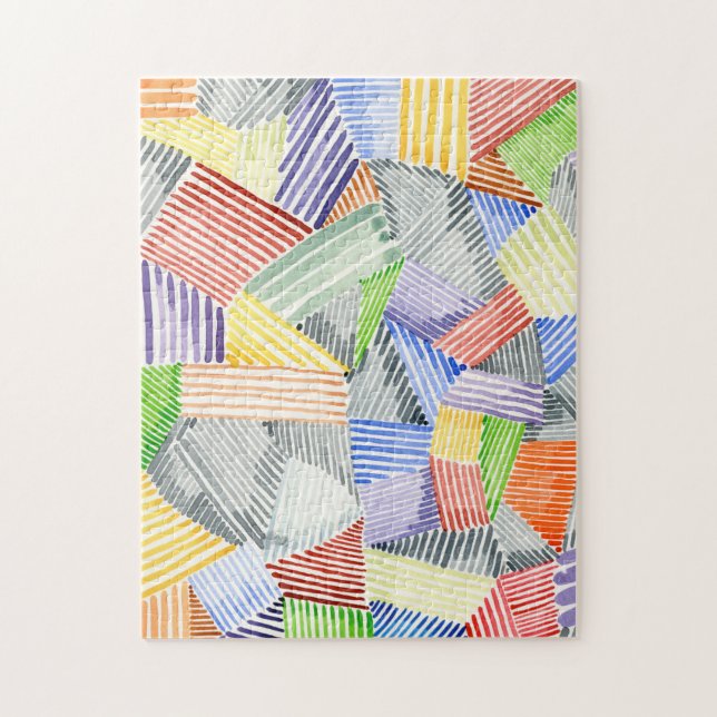 Quebra-cabeça Crosshatch Quilt I (Vertical)