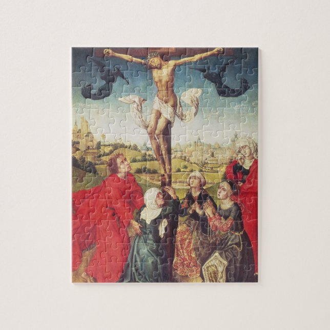 Quebra-cabeça Crucificação, c.1510 (óleo no painel) (Vertical)