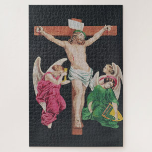 Quebra-cabeça Crucificação Medieval de Jesus Cristo