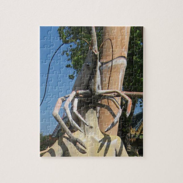 Quebra-cabeça Crustacean AKA Lobster Head ... Inferno budista (Vertical)