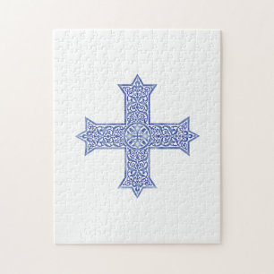 Quebra-cabeça Cruz copta