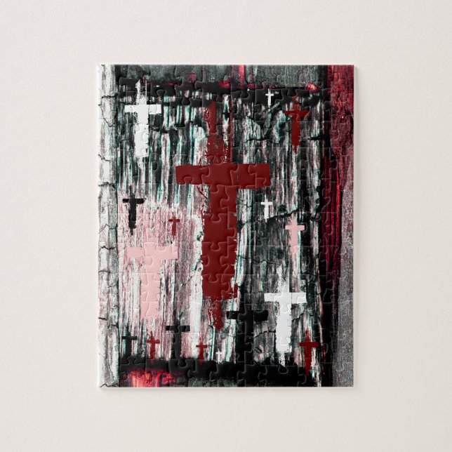 Quebra-cabeça Cruz de Tormentado (Vertical)