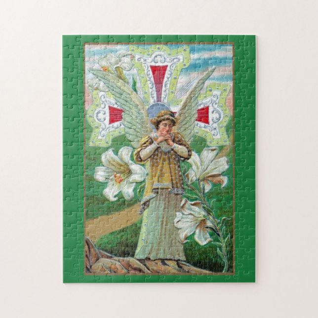 Quebra-cabeça Cruzamento E Anjo Rezando (Vertical)