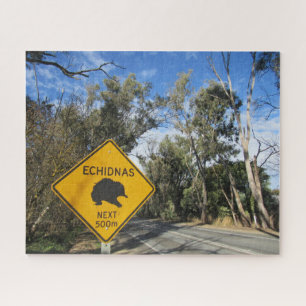 Quebra-cabeça cruzamento echidna