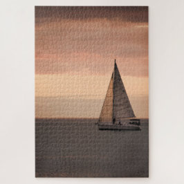 Quebra-cabeça Cruzeiro à vela Sunset - 20x30 - 1014 pcs.