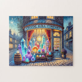 Quebra-cabeça Crystal Aura Company Magical Gemstone Storefront