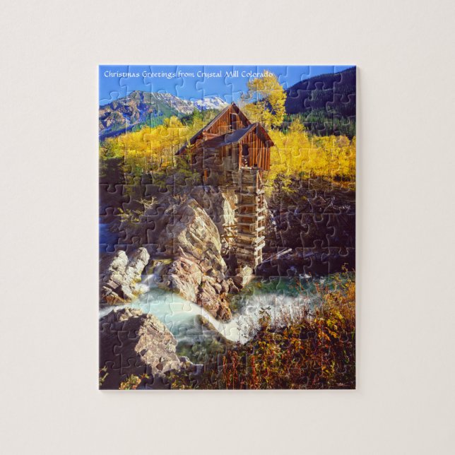 Quebra-cabeça Crystal Mill Colorado (Vertical)