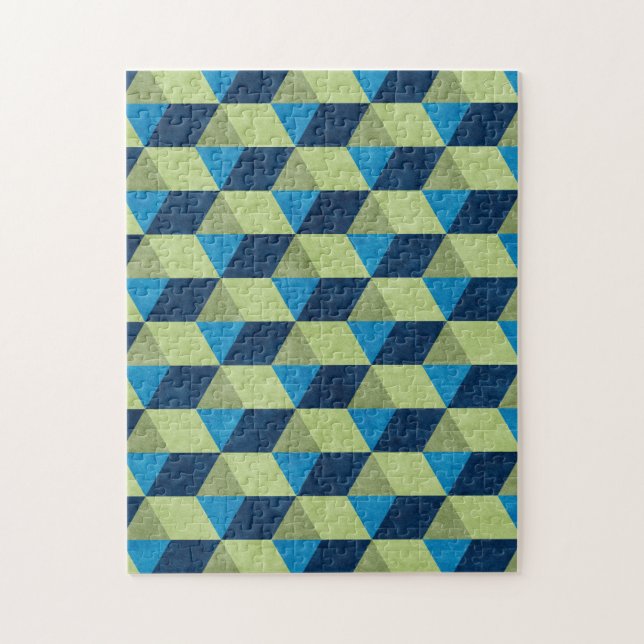 Quebra-cabeça Cube or hexagon (Vertical)