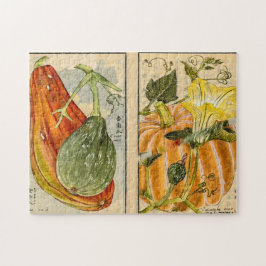 Quebra-cabeça Cucurbita pepo - Seikei Zusetsu
