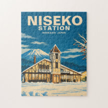Cultura da Neve do Japão Estação Niseko ニセコ駅 