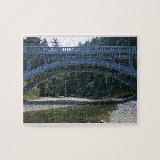 Quebra-cabeça Cummins Creek no Parque Estadual de Netuno, OR (Horizontal)