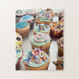 Quebra-cabeça cupcake