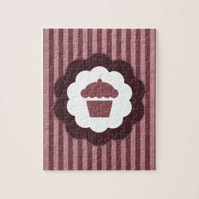 Quebra-cabeça cupcake vintage (Vertical)