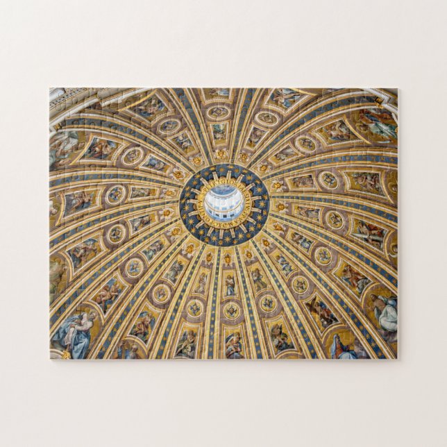 Quebra-cabeça Cúpula da Basílica de São Pedro - Vaticano, Roma,  (Horizontal)