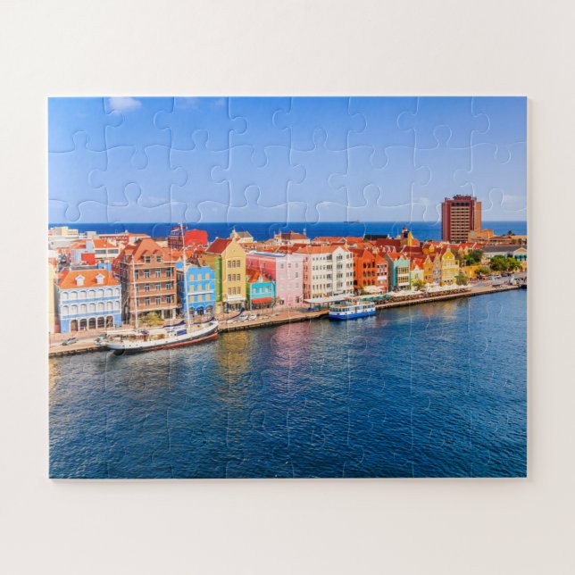 Quebra-cabeça Curacao, Antilhas Neerlandesas (Horizontal)