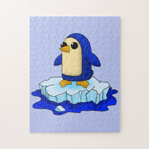 Quebra-cabeça Curioso Pinguim Curioso