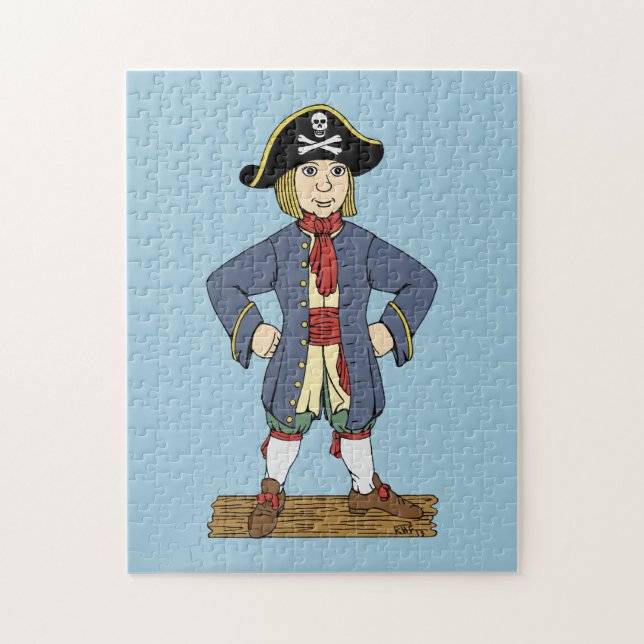Quebra-cabeça Curioso Pirata (Vertical)