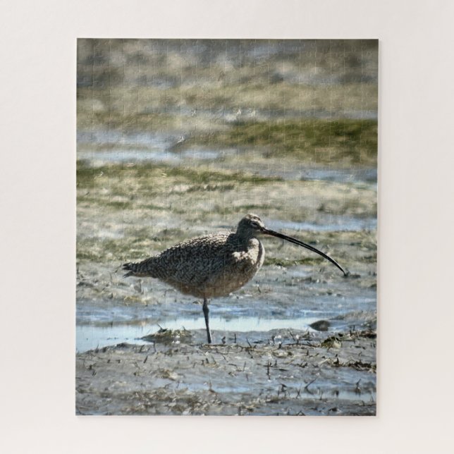 Quebra-cabeça Curlew de bico longo (Vertical)