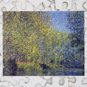 Quebra-cabeça Curva no rio Epte perto de Giverny por Claude Mone