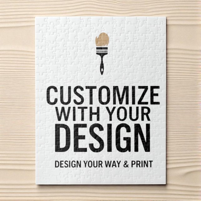 Quebra-cabeça Custom Minimalist Personalized Company Branded  (Criador carregado)