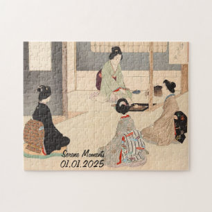 Quebra-cabeça Custom Vintage Japan Tea Ceremony Art 5°