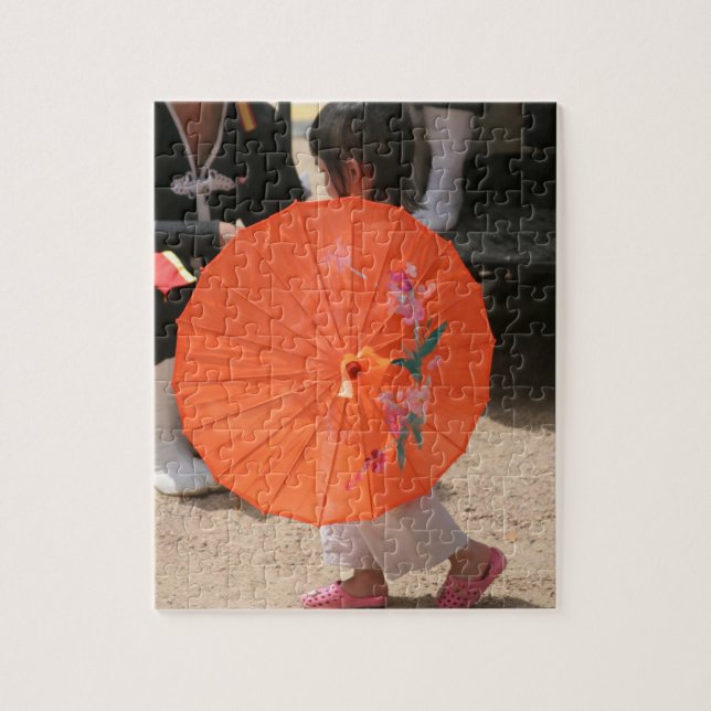 Quebra-cabeça customizável da foto (Vertical)