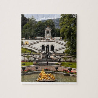 Quebra-cabeça customized Puzzle of Linderhof Palace, Germany