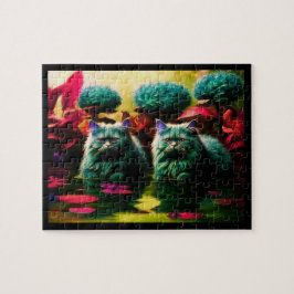 Quebra-cabeça Cute Cat Puzzle for Cat Lovers