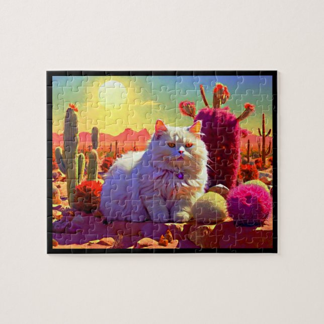 Quebra-cabeça Cute Cat Puzzle for Cat Lovers (Horizontal)