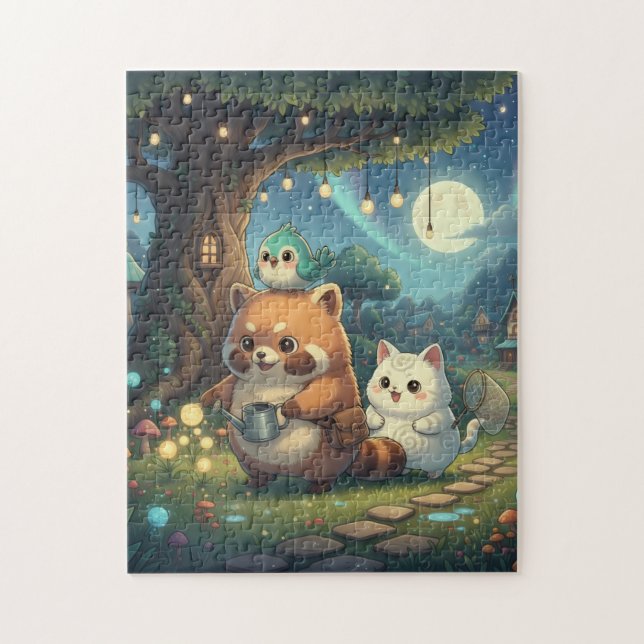 Quebra-cabeça Cute Forest Friends Puzzle   (Vertical)